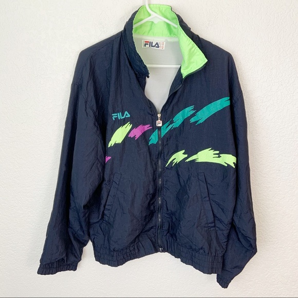 windbreaker fila vintage